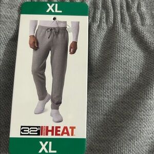 NWT 32 degrees Sweatpants Gray XL NWT